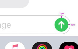 Phát hiện nút gửi tin nhắn trên iPhone bị lệch vài điểm ảnh, cộng đồng Designer từ Ta đến Tây than 'ai khóc nỗi đau này'