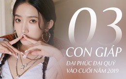 Cuối năm 2019, 3 con giáp này đắc tài đắc phúc, tháng 11 vận may lội ngược dòng, tháng 12 tình tiền thăng hoa như diều gặp gió