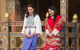 Hoàng hậu Bhutan được mệnh danh là "Công nương Kate của châu Á" với những điểm giống nhau ngỡ ngàng giữa hai nàng dâu hoàng gia
