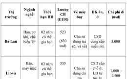 Anh không cấp giấy phép lao động cho lao động phổ thông của Việt Nam