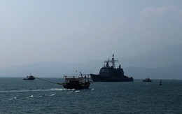 1 tàu ngư dân Đà Nẵng chìm trên biển vì bão số 5