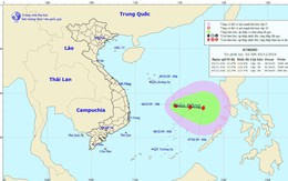 Áp thấp nhiệt đới có khả năng mạnh lên thành bão, di chuyển rất phức tạp