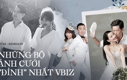 Showbiz rần rần đón tin hỷ, ngắm lại loạt ảnh cưới cực đỉnh của dàn sao Việt mà chỉ muốn "lên xe hoa" ngay và luôn