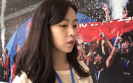 Nữ phóng viên xinh đẹp xứ kim chi: "Người dân Hàn Quốc rất quan tâm đến mức lương của HLV Park Hang-seo tại Việt Nam"