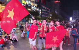 Tối nay phố đi bộ Nguyễn Huệ phát trực tiếp trận Việt Nam - UAE