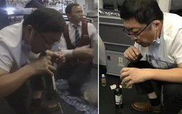 Hành khách trên máy bay nguy kịch vì bị bí tiểu, bác sĩ không ngần ngại dùng miệng hút hết ra ngoài cứu mạng người bệnh
