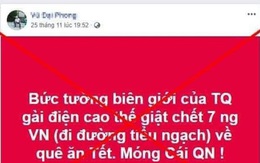 Quảng Ninh bác tin đồn 7 người Việt tử vong tại biên giới Việt-Trung