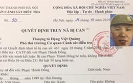 Truy nã kẻ giả danh Công an bắt giữ người trái phép