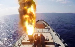 Chiến hạm Nga từng tham chiến ở Syria phóng tên lửa Kalibr diệt mục tiêu mất 2 phút