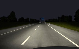Lái xe ban đêm không có đèn đường cần phải chú ý gì?