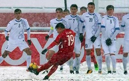 "Cầu vồng tuyết" của Quang Hải trở thành biểu tượng U23 châu Á