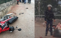Thái Nguyên: Người đàn ông ép xe 2 mẹ con ngã xuống đường, lao vào chém mẹ tới tấp
