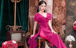 Người đẹp tài năng Lê Thanh Tú trẻ trung, hiện đại với áo dài cách tân