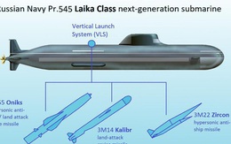 Hải quân Nga rò rỉ thông tin về tàu ngầm sát thủ mới