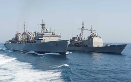 Hải quân Mỹ bắt giữ tàu Iran chất đầy tên lửa