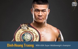 Nhà vô địch WBA châu Á Trương Đình Hoàng: ‘Không nghĩ về tiền thưởng khi thượng đài’