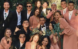 Hai cặp đôi chia tay ồn ào đều xuất hiện trong đám cưới của Tóc Tiên