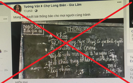 Viết tin đồn thất thiệt về virus Corona lên bảng tin tổ dân phố, người phụ nữ bị công an mời lên làm việc