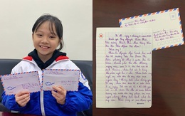 Nội dung thư bé gái lớp 4 gửi Thủ tướng xin góp hơn 3 triệu tiền mừng tuổi mua khẩu trang chống dịch