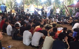 Cảnh sát nổ súng triệt phá trường gà quy mô "khủng" ở Tiền Giang