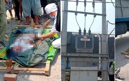 Leo lên thùng xe tải cuốn tấm bạt, 1 người bị điện giật rơi xuống đất tử vong ở Đồng Nai