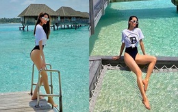 Hồ Ngọc Hà mặc bikini nóng bỏng tại Maldives: "Xin được gầy để khỏi hấp dẫn ai"