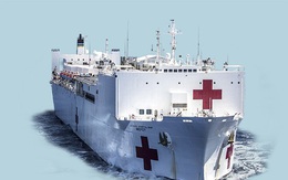 Infographic: “Siêu tàu bệnh viện” của Hải quân Mỹ tham gia chống dịch
