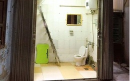 Căn phòng vệ sinh lạ lùng, view thẳng ra ngõ khiến tất cả kinh ngạc, cái thang bên trong còn gây bất ngờ hơn