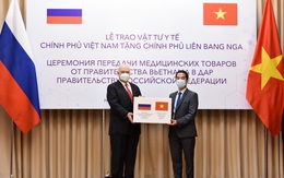 Việt Nam tặng 150.000 khẩu trang kháng khuẩn cho Nga phòng chống dịch COVID-19