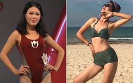 Sắc vóc thời thi Hoa hậu Việt Nam của “Nữ hoàng cảnh nóng” Đinh Y Nhung