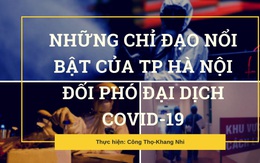 Những chỉ đạo nổi bật của TP Hà Nội đối phó đại dịch Covid-19