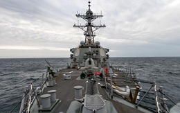 Mỹ lần thứ 2 trong tháng điều tàu chiến đi qua Eo biển Đài Loan