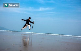 Đạo sĩ Võ Đang “gặp họa” sau màn khinh công chạy trên mặt nước, nhảy lên tường cao 4m