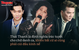 Thái Thanh: Đẳng cấp danh ca khiến Mr Đàm nể phục, Trấn Thành "đời đời kiếp kiếp dõi theo"