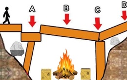 Theo bạn, vị trí nào an toàn nhất để đứng trong bức hình sau, điều đó sẽ tiết lộ khả năng thiên bẩm của bạn