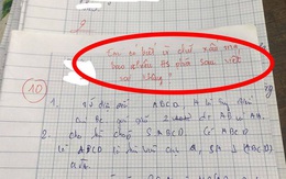 Bài kiểm tra được điểm 10 nhưng lời phê của giáo viên "có 1-0-2" khiến ai cũng chú ý