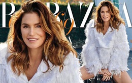 Siêu mẫu huyền thoại Cindy Crawford U60 trẻ đẹp rạng ngời