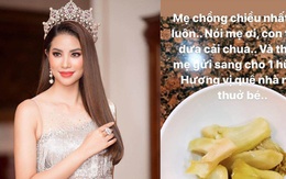 Hết được chồng chưa cưới chăm sóc và yêu thương, Phạm Hương tiếp tục tiết lộ về mối quan hệ với mẹ chồng