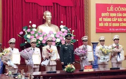 Công bố quyết định thăng cấp bậc hàm Thiếu tướng đối với Giám đốc Công an Quảng Nam