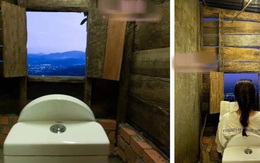 Cô gái khoe chiếc toilet nhà làm có view siêu lãng mạn, khẳng định luôn ngồi vào là giải quyết hết mọi “nỗi buồn” không chút lo toan