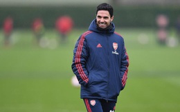 Arsenal báo tin vui về tình hình sức khỏe HLV Arteta