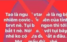 Nói bừa mắc Covid-19 rồi còn thách thức, một thanh niên bị công an triệu tập