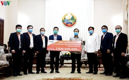 Lào đánh giá cao doanh nghiệp Việt Nam hỗ trợ phòng chống Covid-19