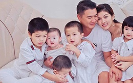Hoa hậu Oanh Yến chính thức hạ sinh con trai thứ 6 cho chồng đại gia: Gia đình đông thành viên số 1 Vbiz là đây!