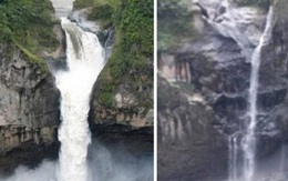 Hố tử thần bí ẩn nuốt chửng thác nước lớn nhất Ecuador