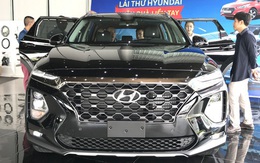 Hyundai Santa Fe ưu đãi chưa từng có: Giảm giá gần trăm triệu chạy đua với Mazda CX-8 và Honda CR-V