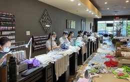 Covid-19: Cử chỉ đẹp của các tiệm nail người Việt tại Mỹ