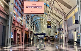 Chùm ảnh các sân bay không một bóng người tại Mỹ cho thấy Covid-19 đã tàn phá ngành hàng không khủng khiếp thế nào