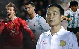 Bóng đá Việt Nam từng có tiền đạo "khôn bóng" như Van Nistelrooy, bật nhảy hệt Ronaldo và được mến mộ chẳng kém Maradona