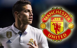 Man Utd sắp có được chữ ký của James Rodriguez?